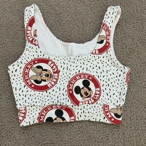 Mickey Mouse Club Crop Top